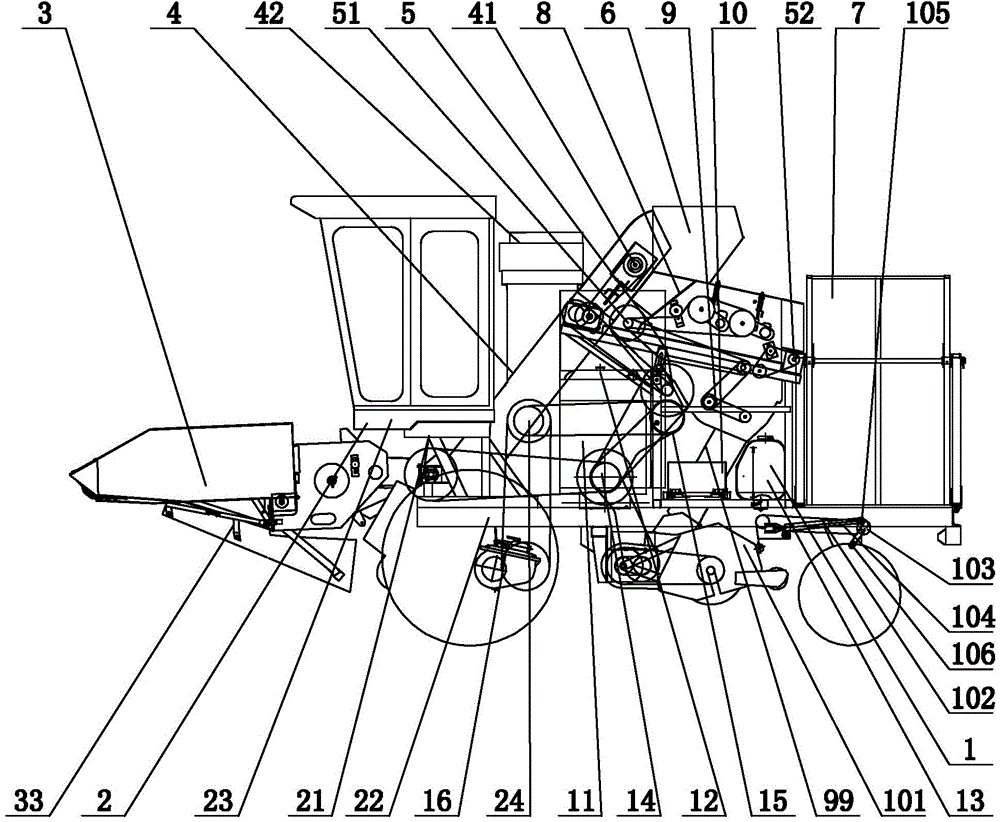 Corn harvester