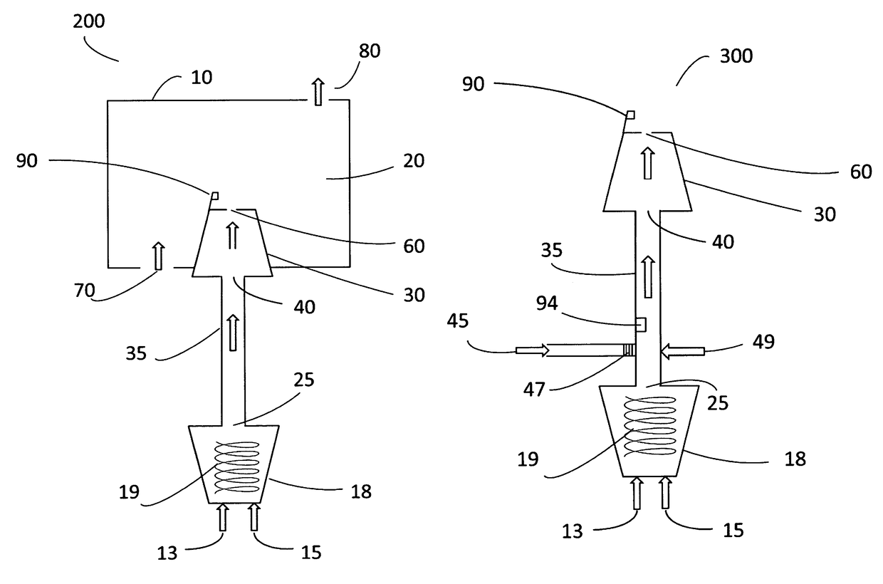 Apparatus and method for operating a gas-fired burner on liquid fuels