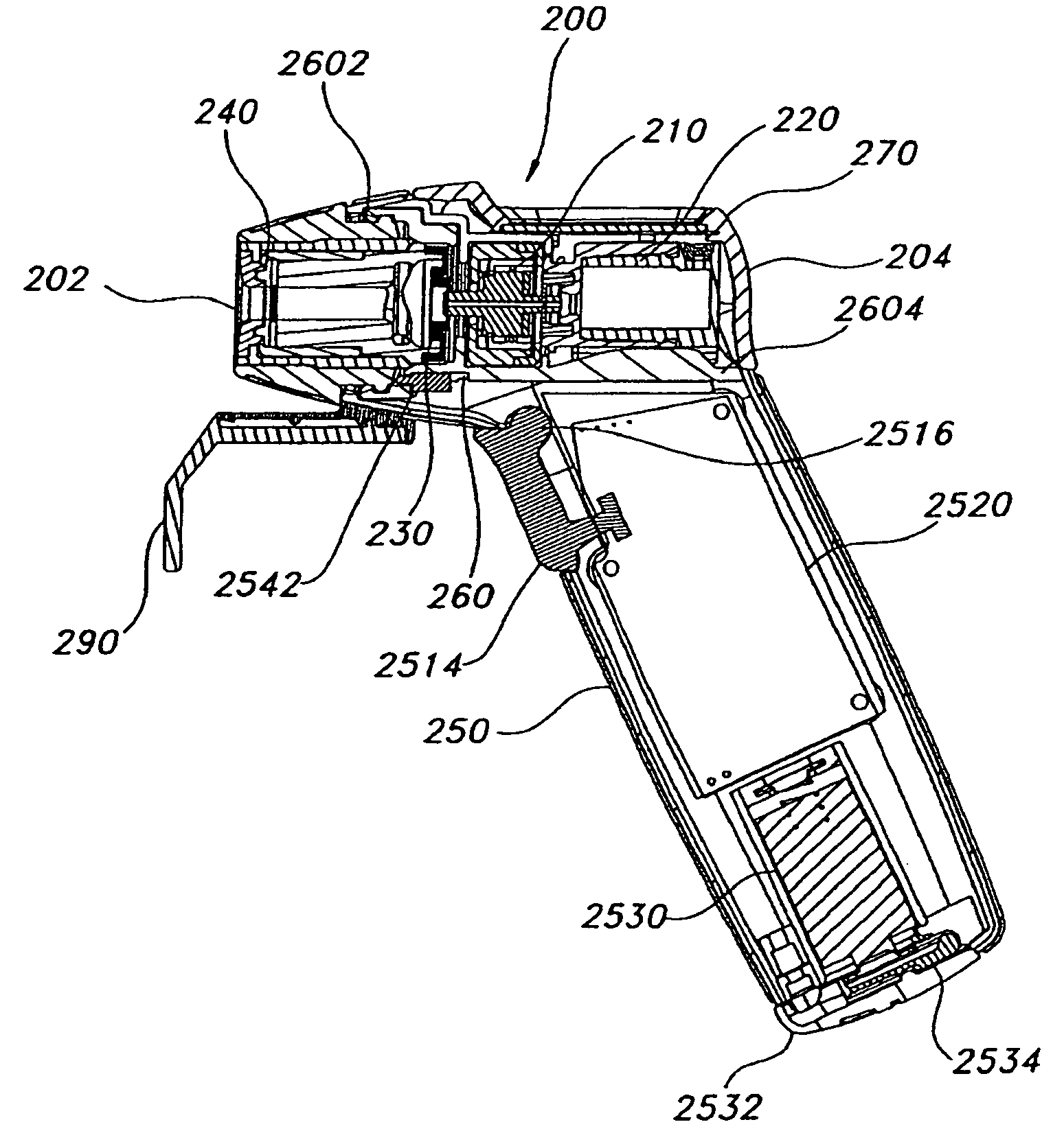 Ophthalmic fluid delivery device and method of operation