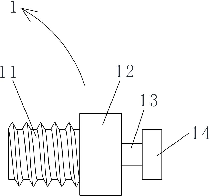 Hidden connecting piece and drill bit matched with connecting piece for use