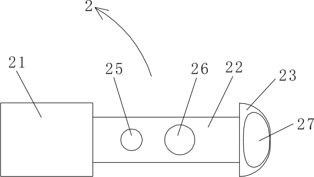 Hidden connecting piece and drill bit matched with connecting piece for use