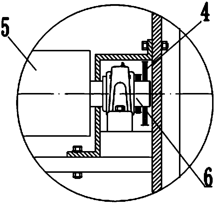 Rotating furnace scrap steel feeding hopper