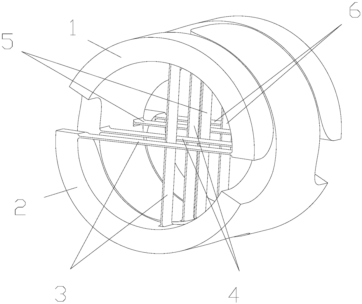 Leaf-spring type flexible hinge of null-axis shift