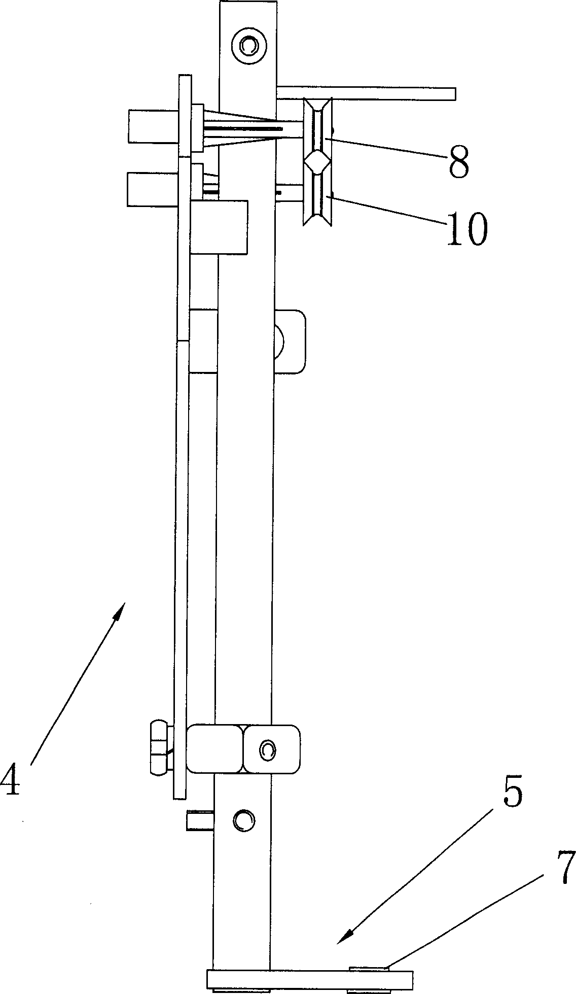 Two-for-one twisting mechanism