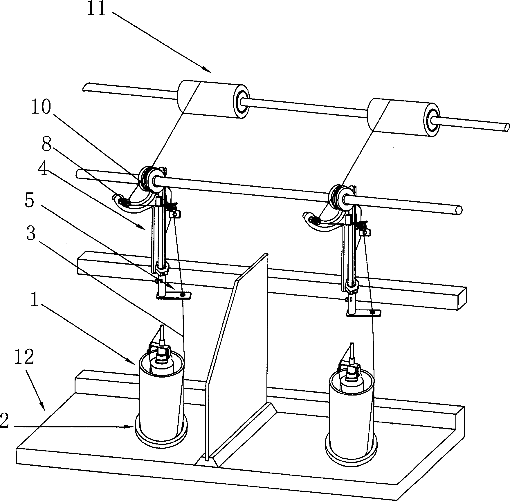 Two-for-one twisting mechanism