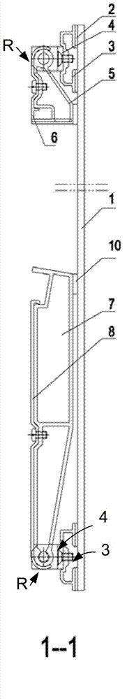 Photovoltaic module mounting structure and mounting method thereof