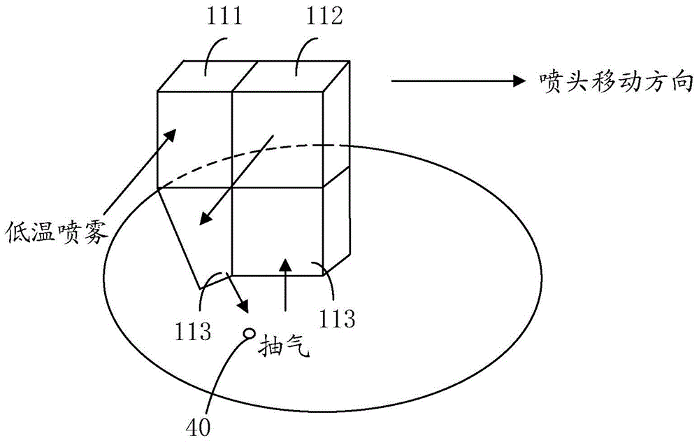 Wafer chuck cleaning system used for lithography machine and cleaning method thereof