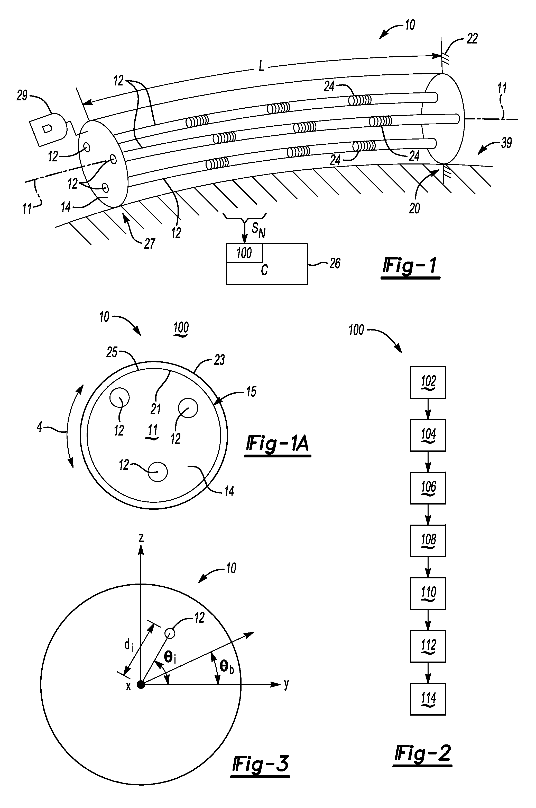 Shape sensing using a multi-core optical fiber having an arbitrary initial shape in the presence of extrinsic forces