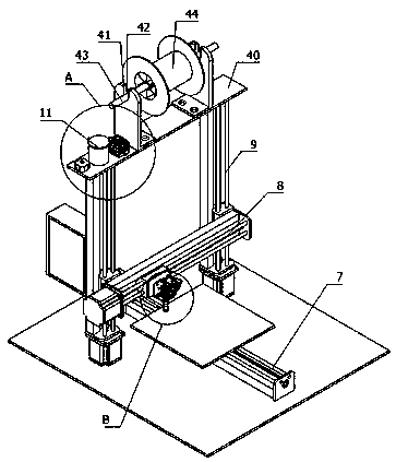 3D printer with water-cooling spray heads