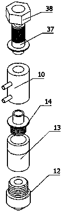 3D printer with water-cooling spray heads