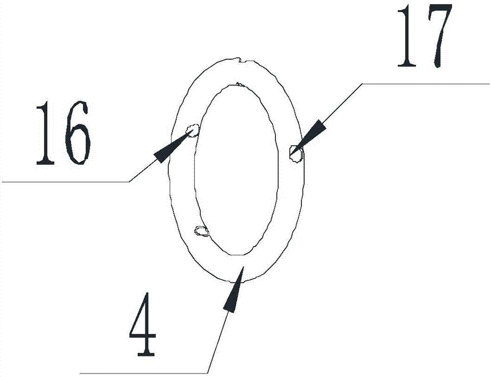 Coating device for spraying for petroleum casing pipe