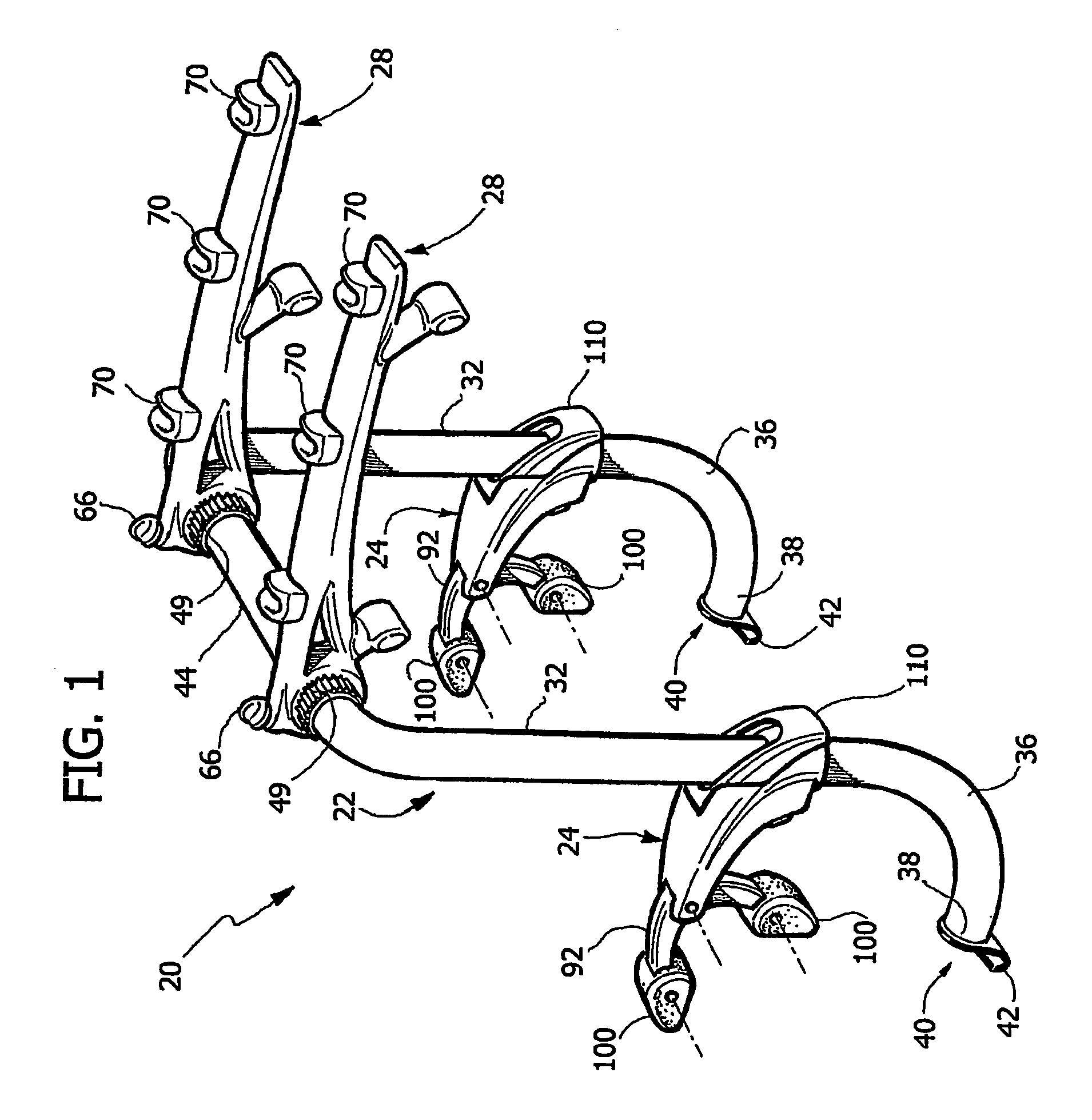 Vehicle-mounted equipment carrier