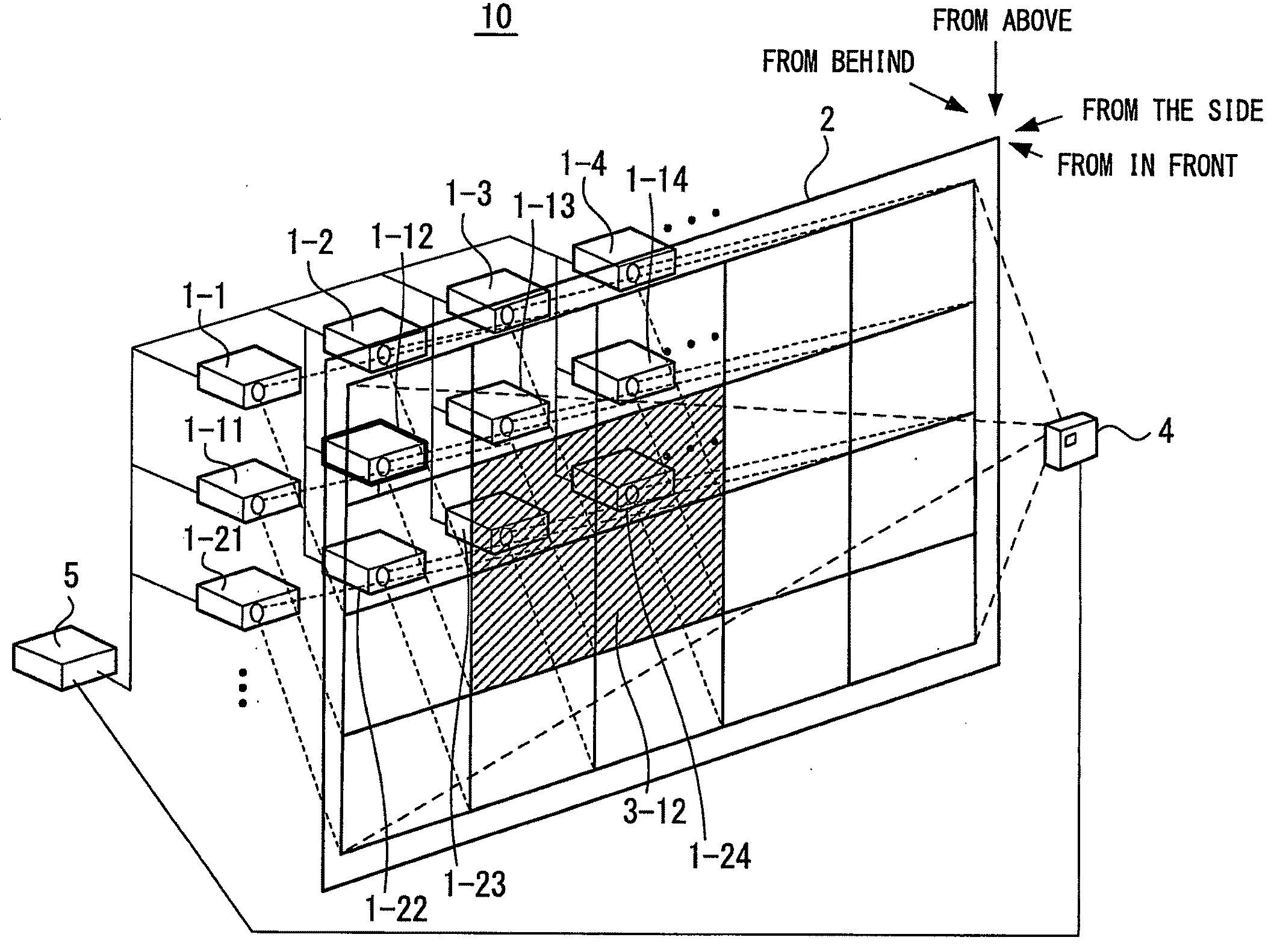 Image projecting system, method, computer program and recording medium