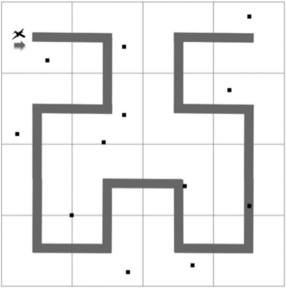 Wireless camera sensor network position and posture calibration method for wireless camera sensor network