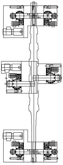 Pressing tool system for workpiece machining and workpiece lateral end machining and fixing method