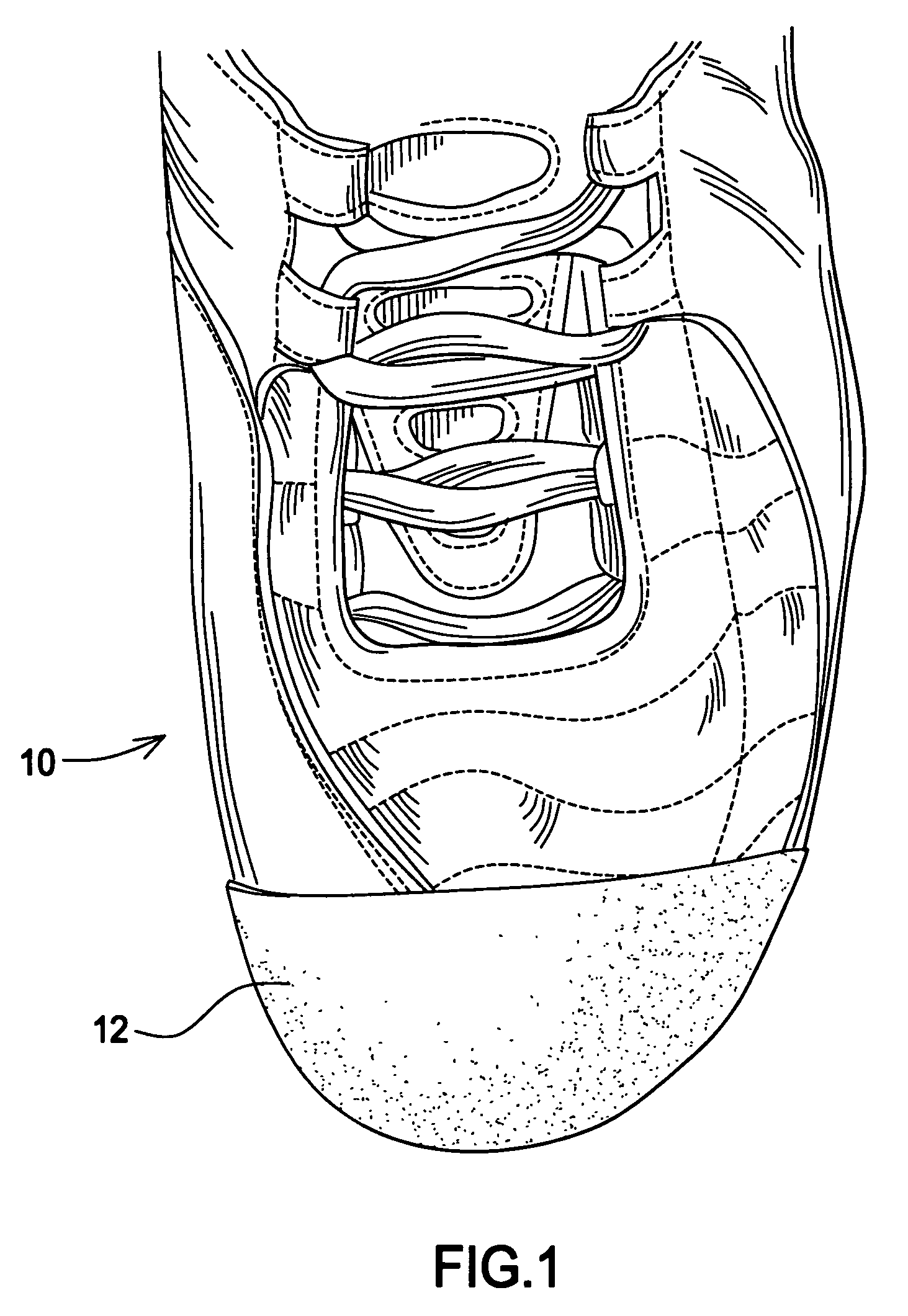 Cushioned athletic cleated shoes