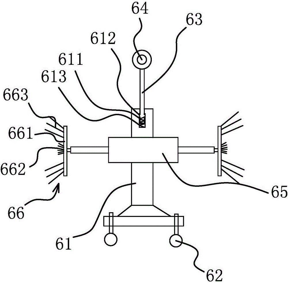 Air conditioning pipeline inspection and cleaning system