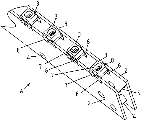 LED light bar clamped and welded between double PCBs and light bar screen