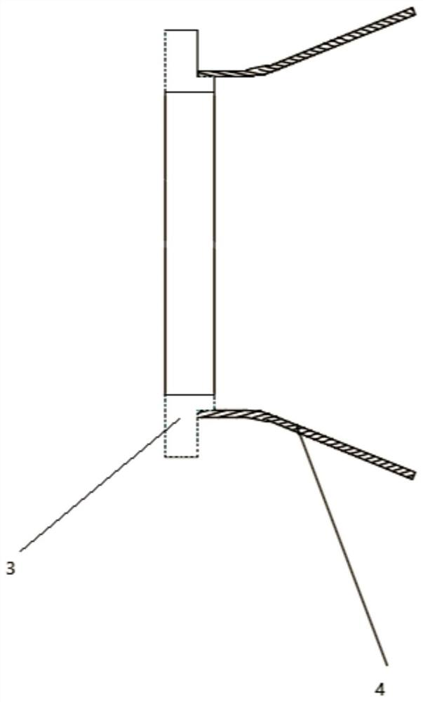 Carcass barrel forming device and carcass barrel forming process for aviation radial tires