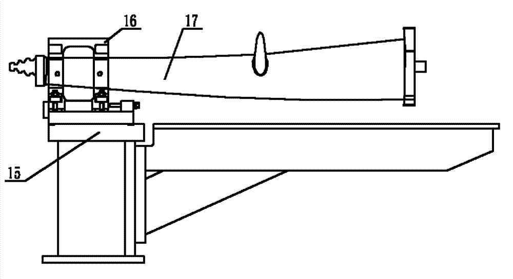 Blade positioning and clamping device used for processing blade root of tenon tooth