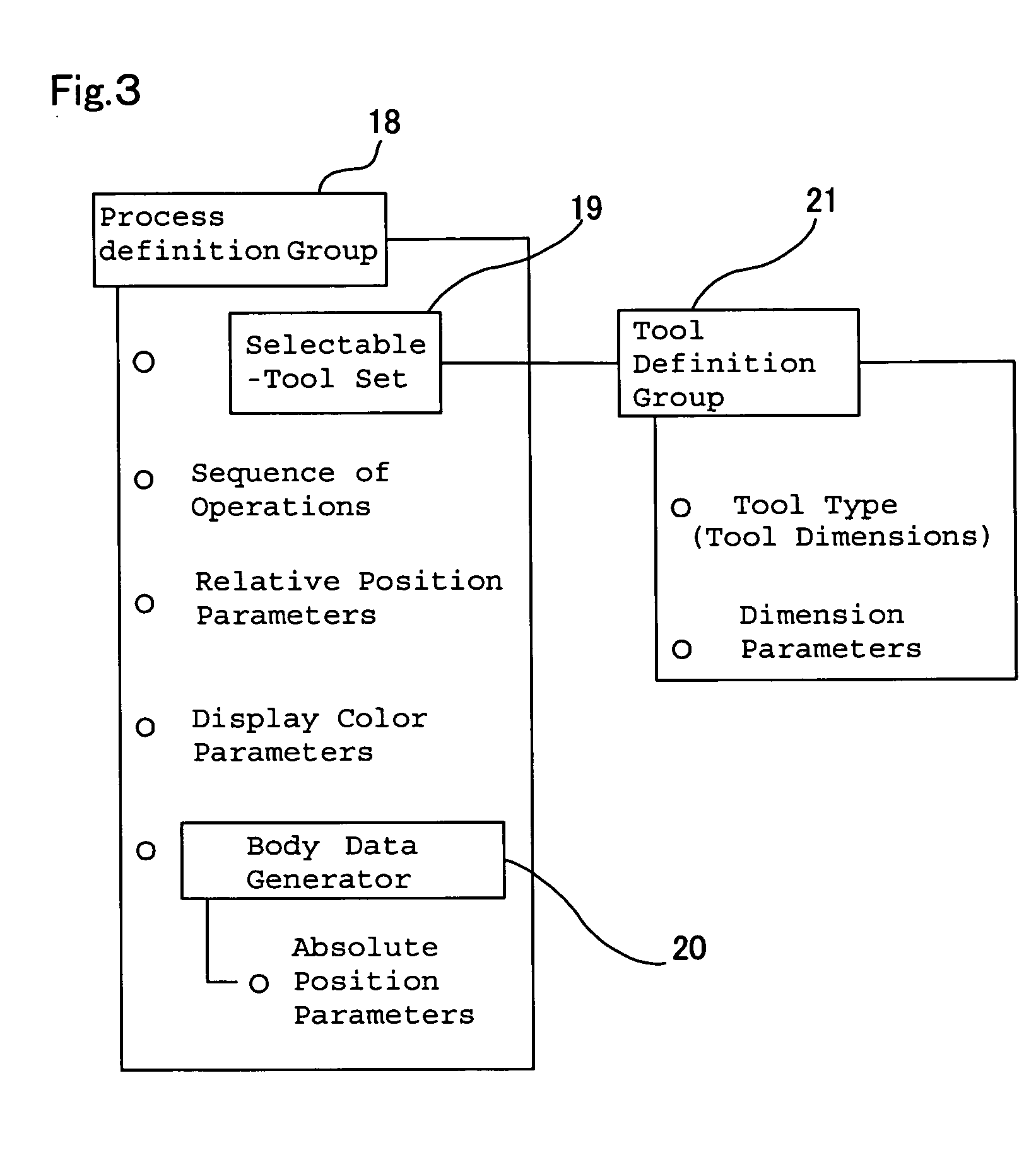 Cad system, program for running the system, and recording medium having the program recorded therein