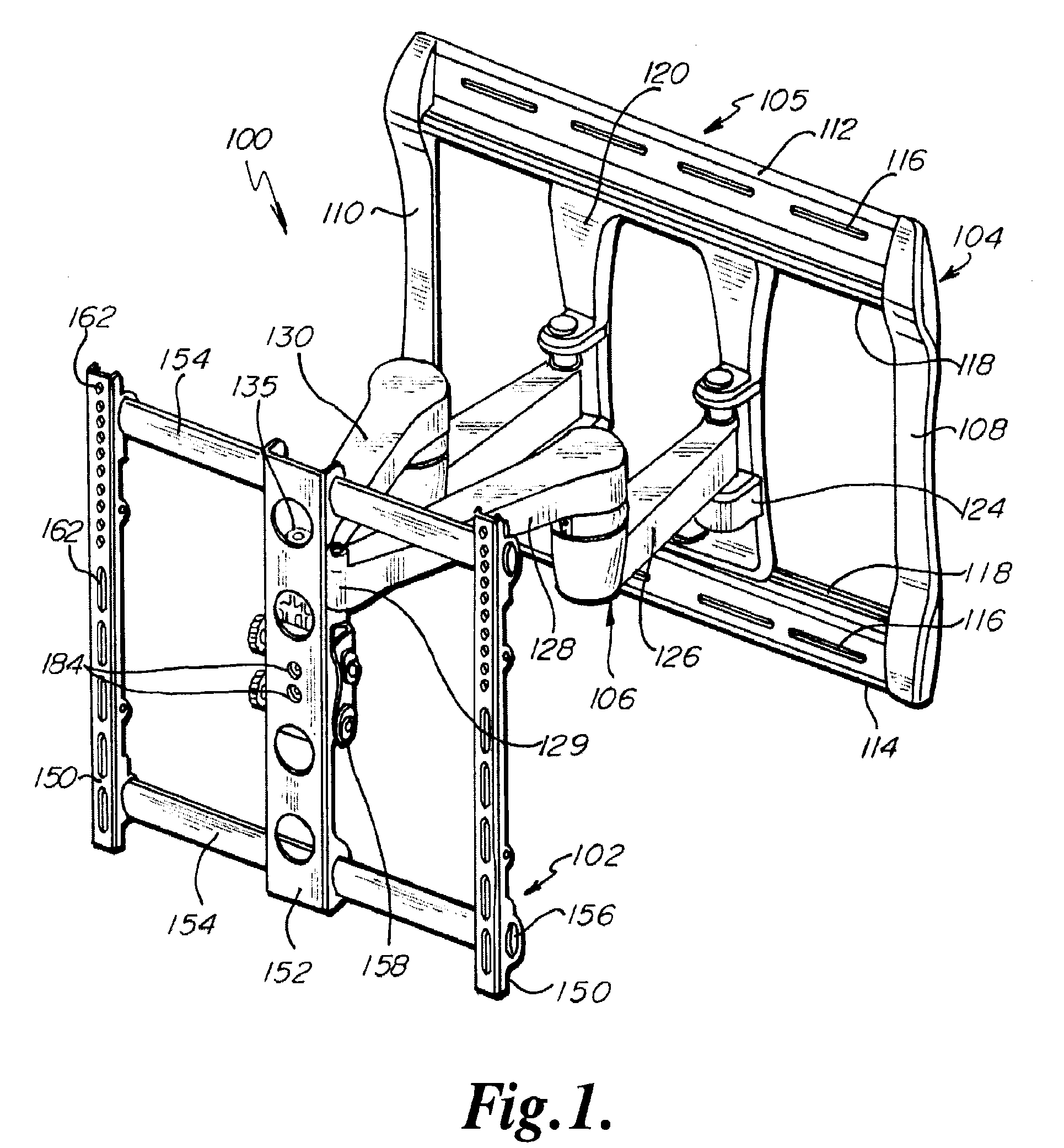 Flat panel display mount