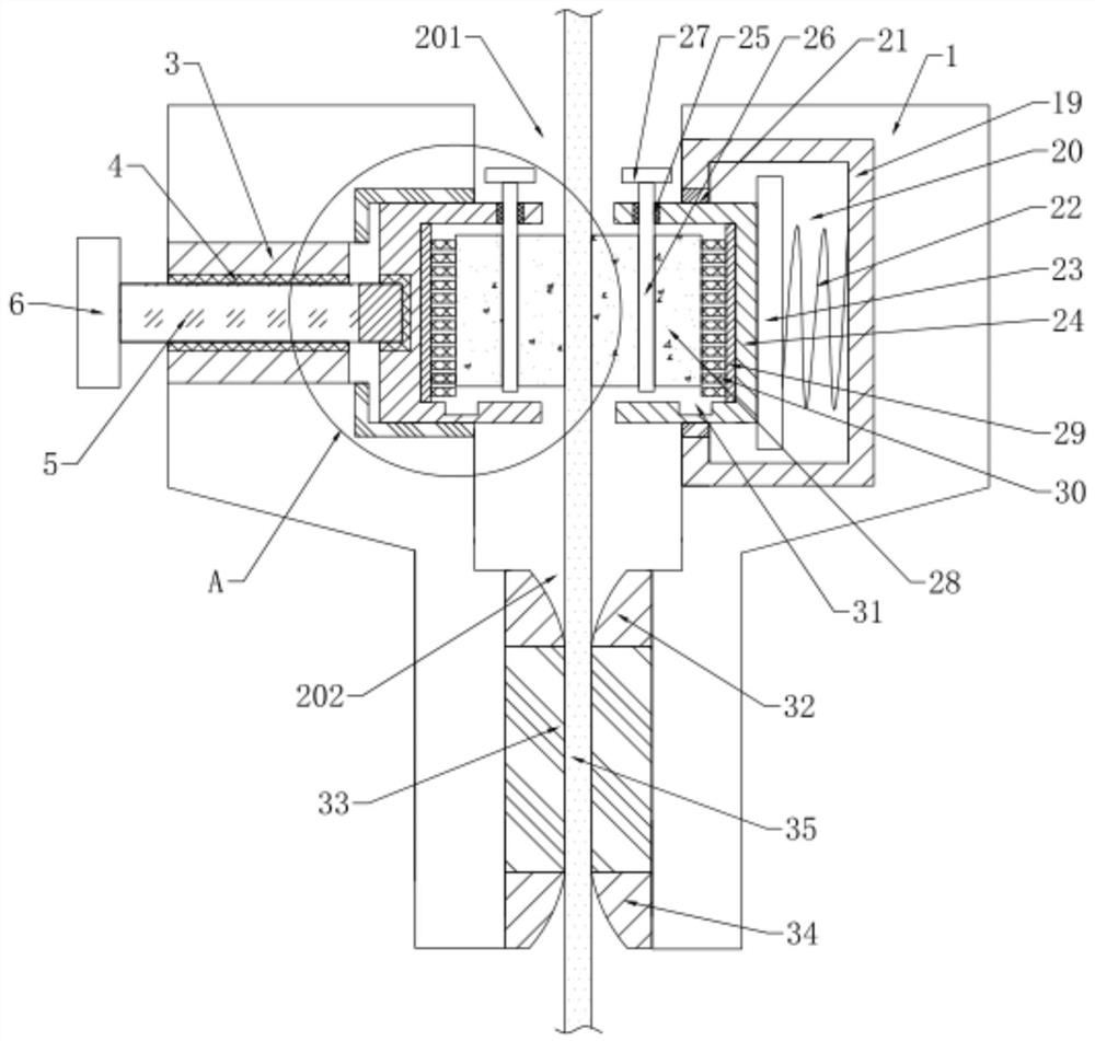 Wire guide mechanism and medium-speed wire cutting machine comprising same