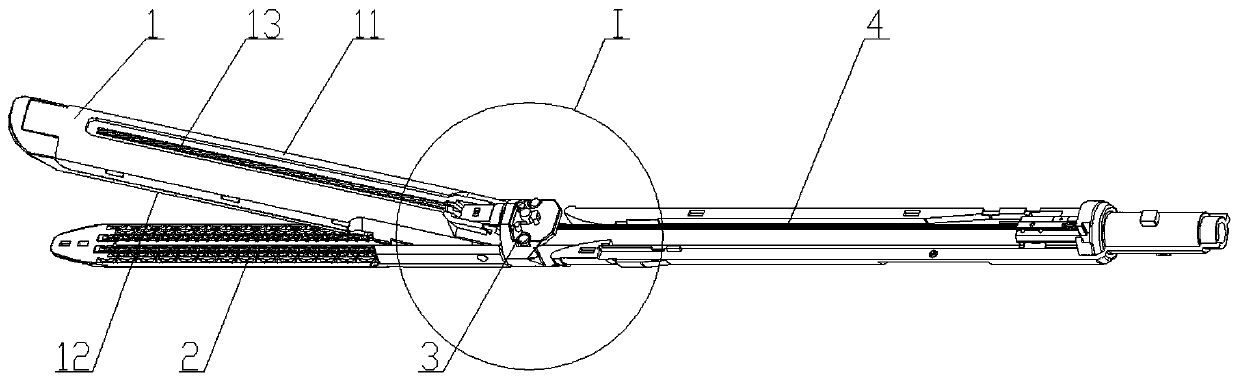 Stapler with stable jaw locking function