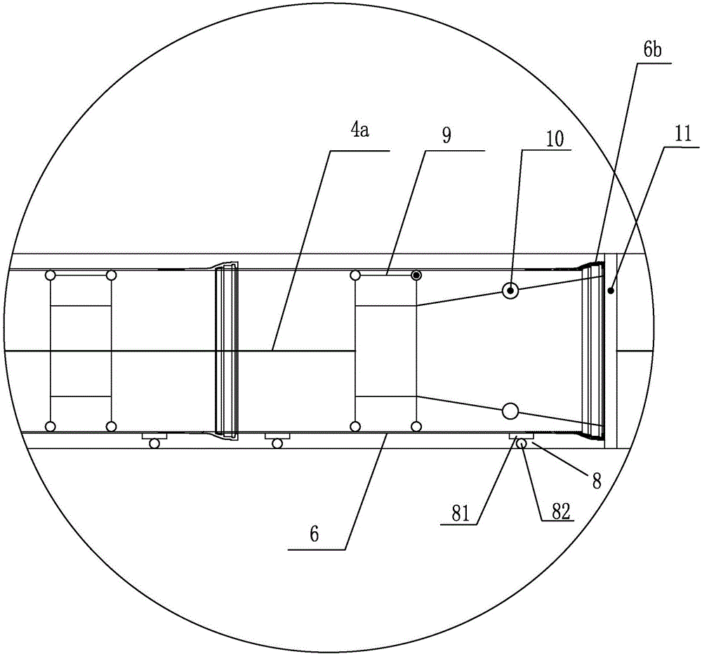 Large-diameter pipeline installation device and pipeline installation method utilizing same