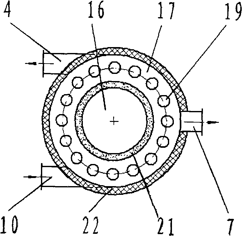 Wood high-heat treatment device and technological process thereof