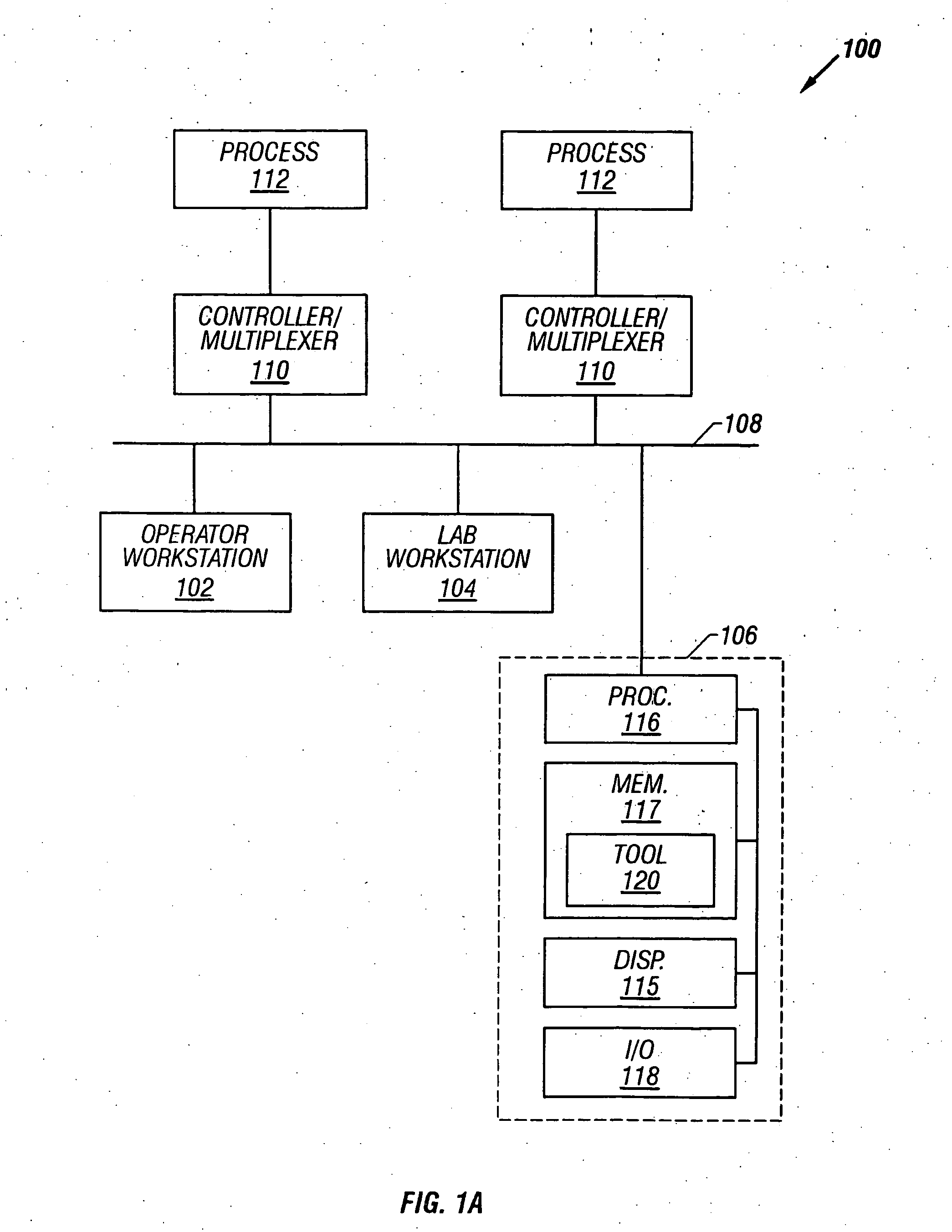 Tool for configuring and managing a process control network including the use of spatial information