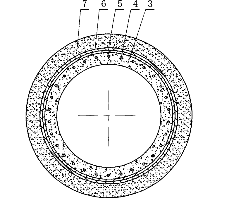 Steel sleeve reinforced concrete pipe