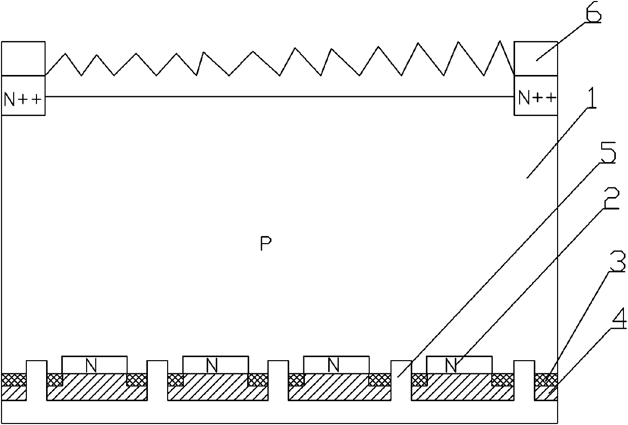 Back face passivating structure and method for floating junction of solar cell