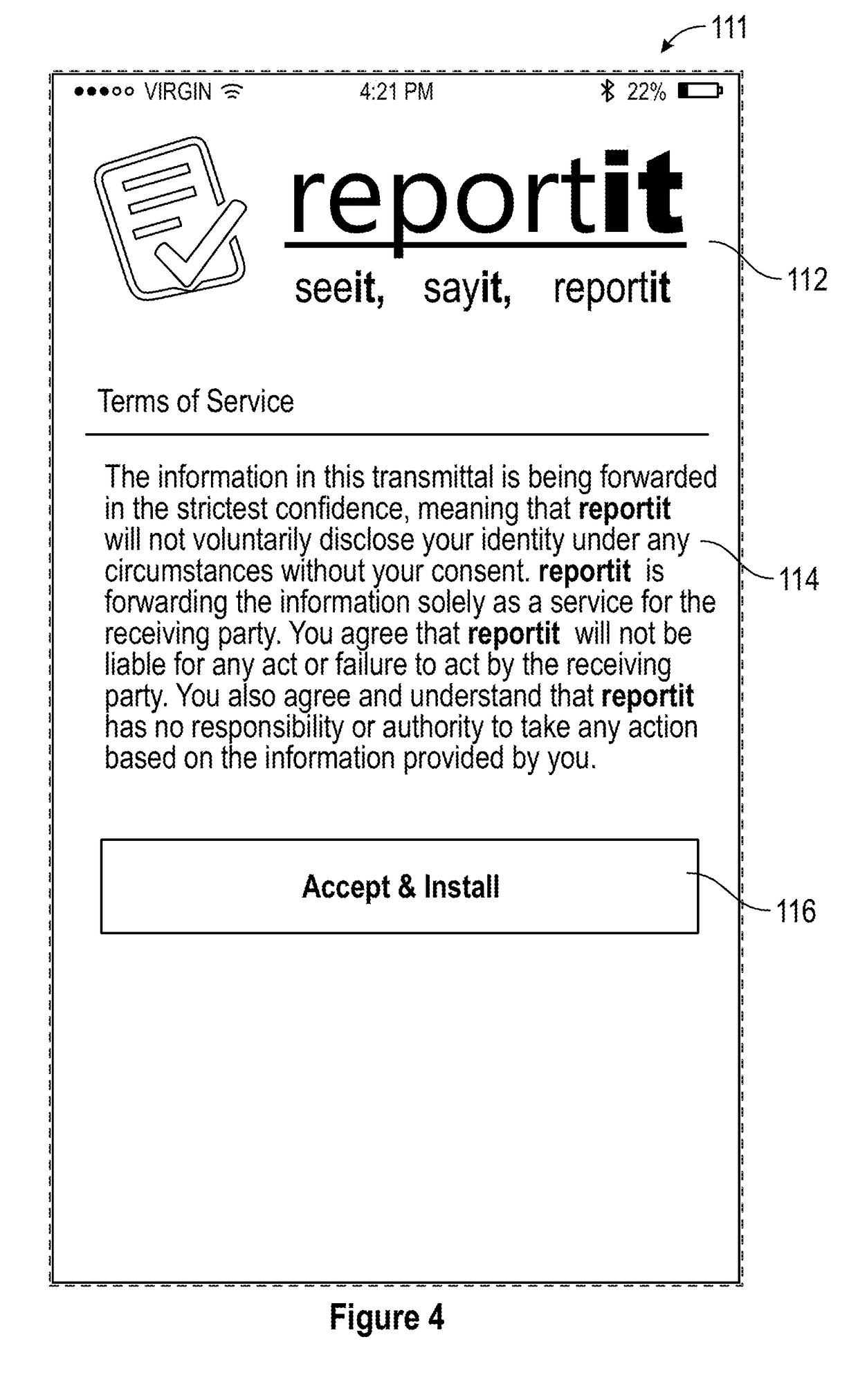 Reporting service hybrid web/mobile application platform system and methods