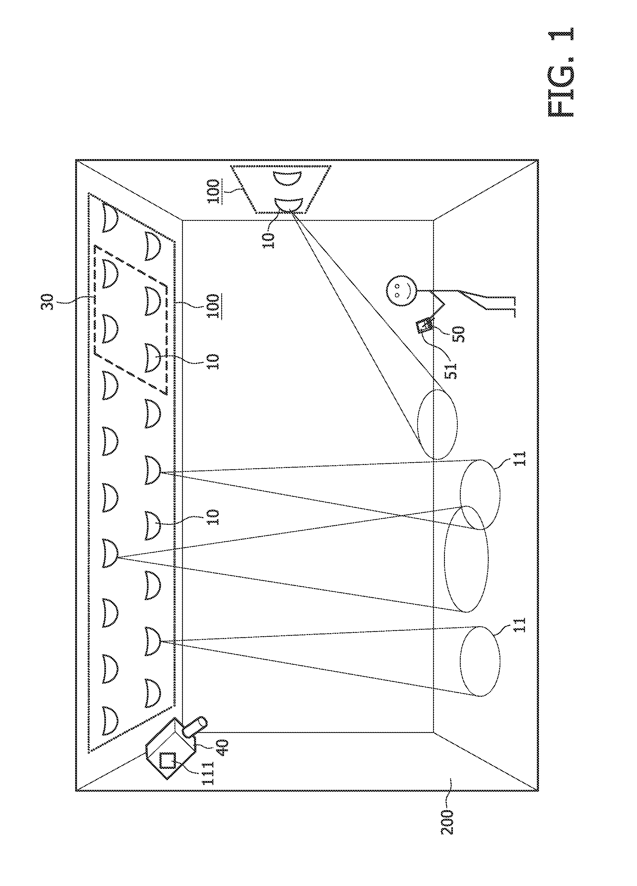 Illumination system and method for processing light