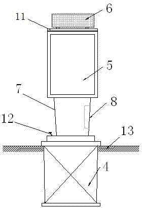 Embedded lift-type classification dustbin with advertising function