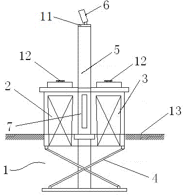 Embedded lift-type classification dustbin with advertising function