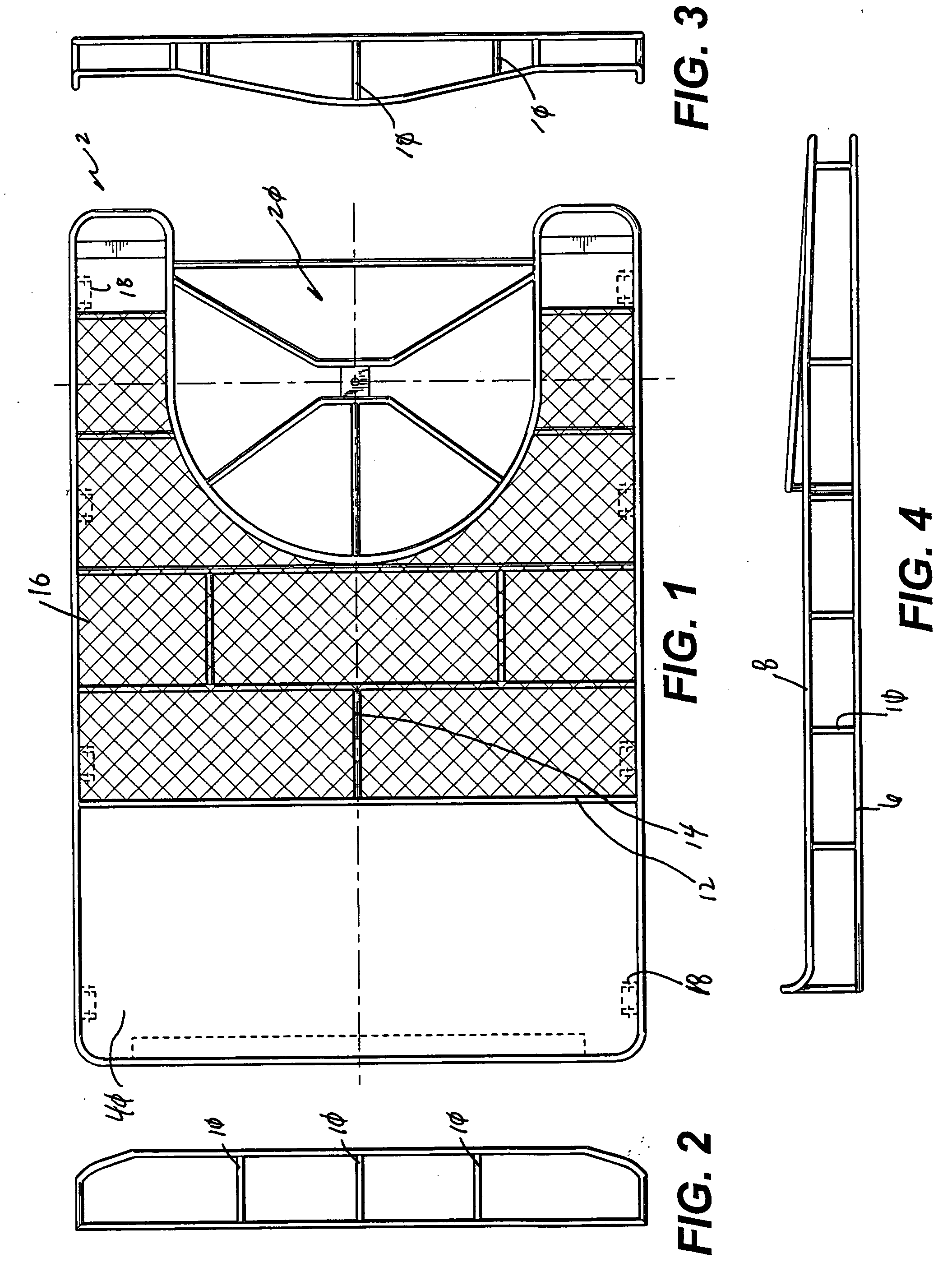 Multi-purpose storage rack for a sport utility vehicle