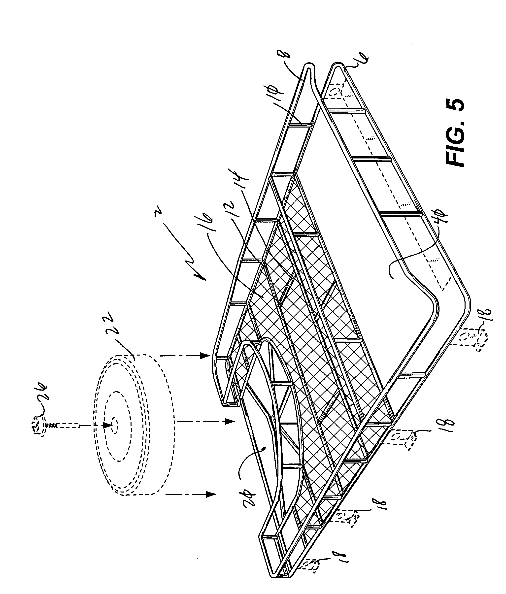 Multi-purpose storage rack for a sport utility vehicle