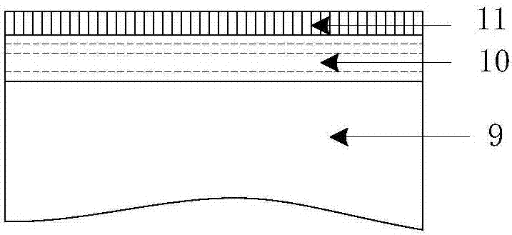 Sheet-like thin film thermocouple for measuring surface transient temperature