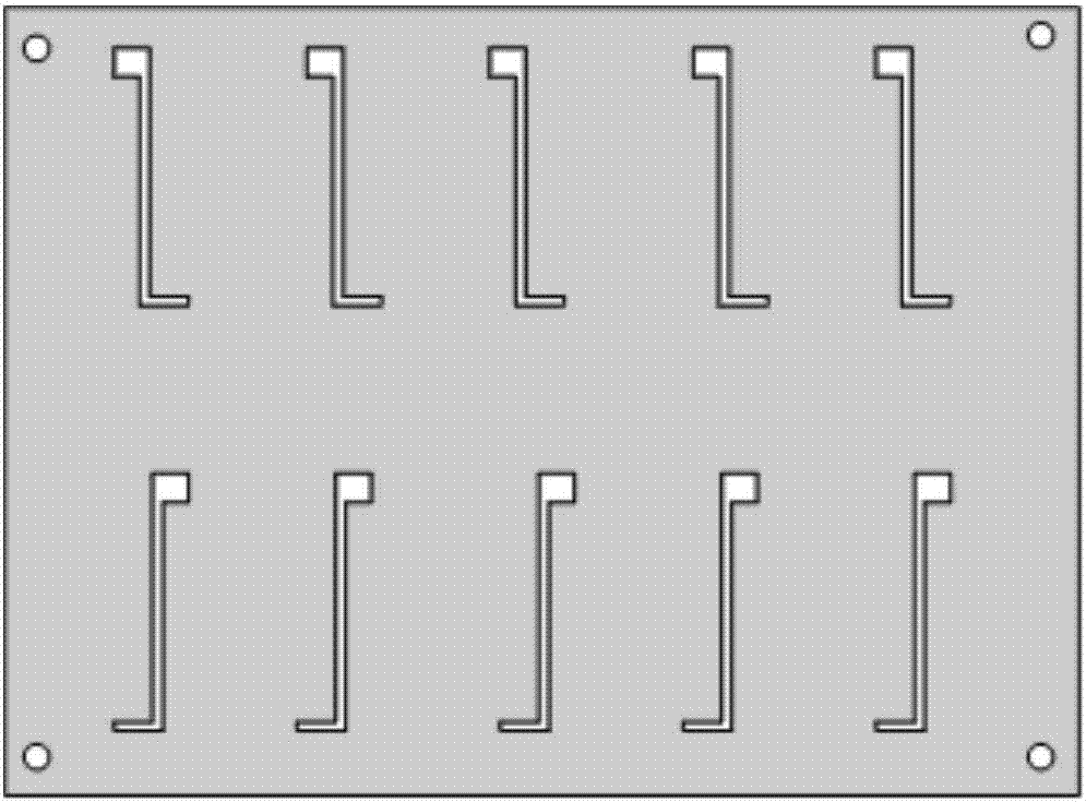 Sheet-like thin film thermocouple for measuring surface transient temperature