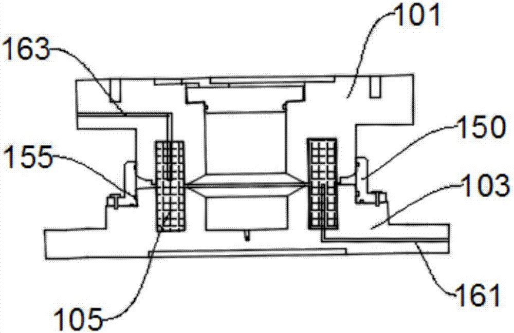 Tension and compression ring shear circumferential seepage tester and system thereof