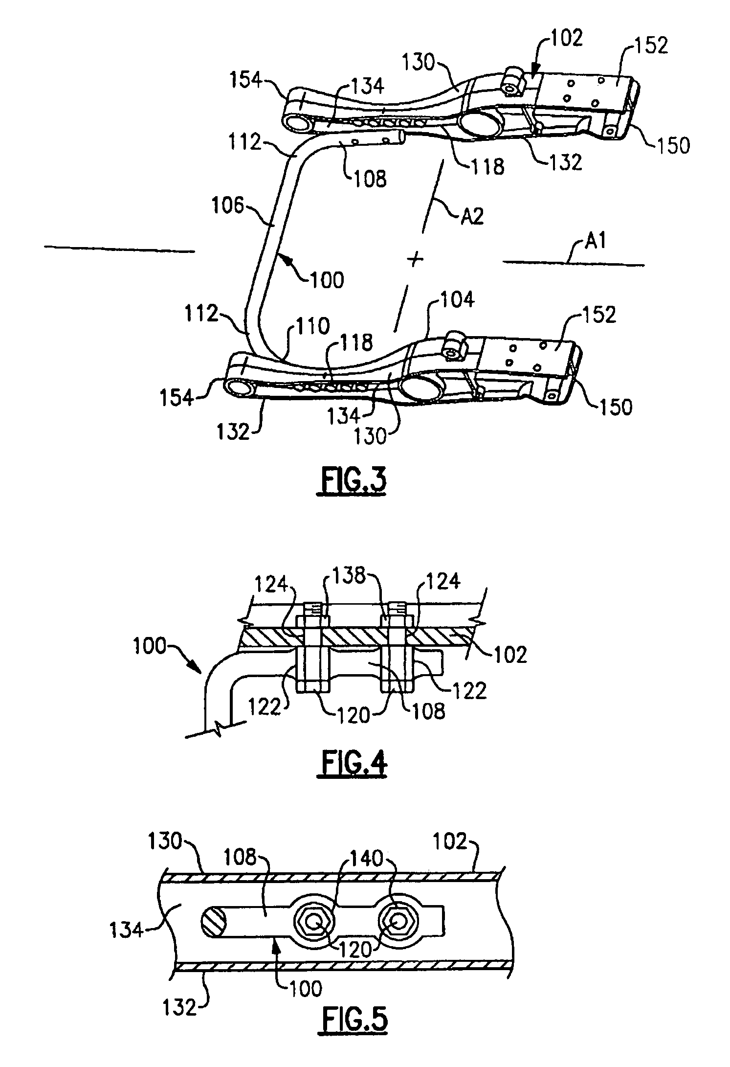 Anti-roll bar and control arm assembly