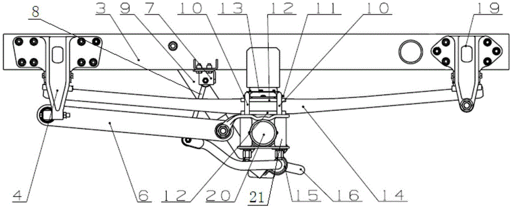 A kind of automobile suspension assembly