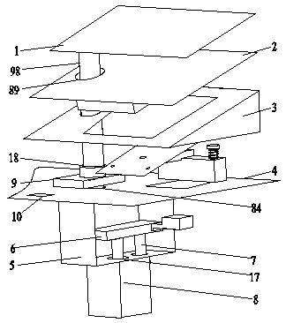 Extrusion and weighing device of a fully automatic blood component separator