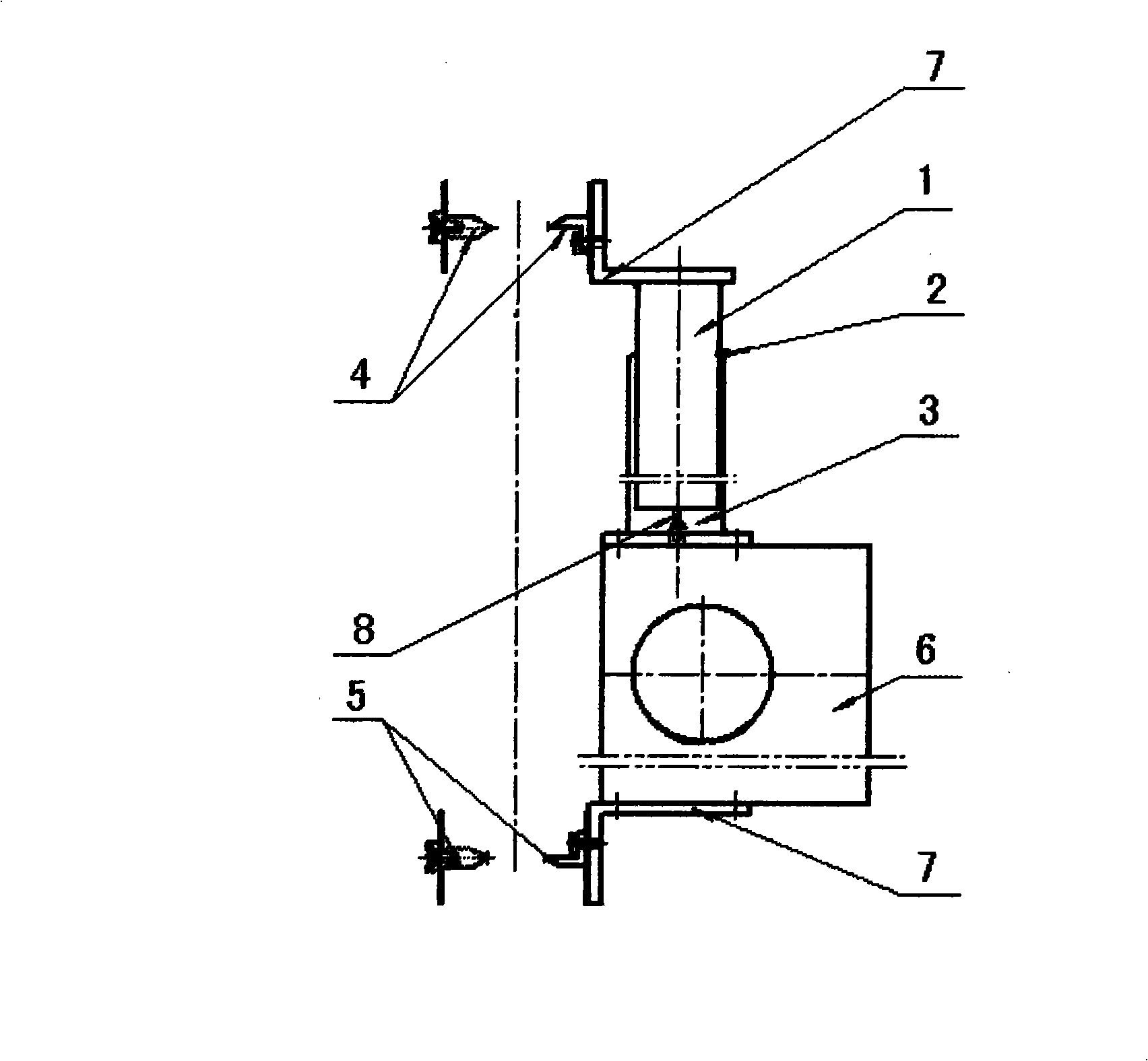 Large deformation extensometer