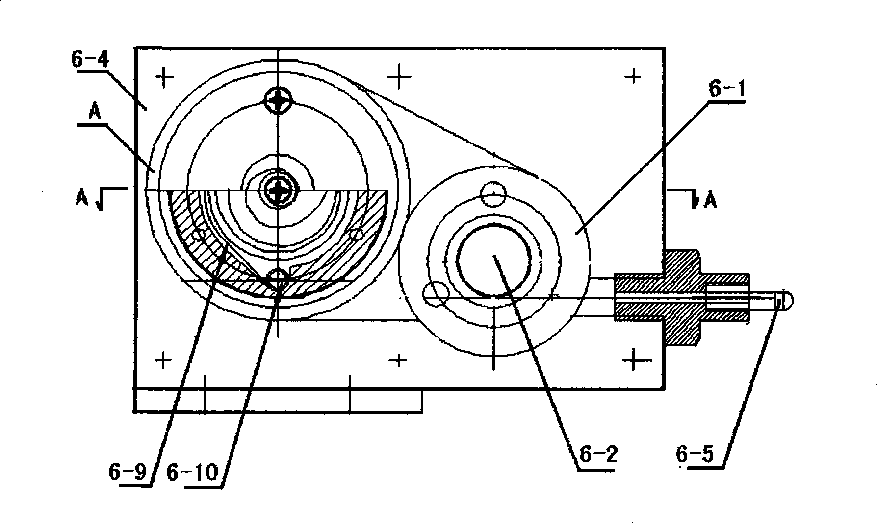 Large deformation extensometer