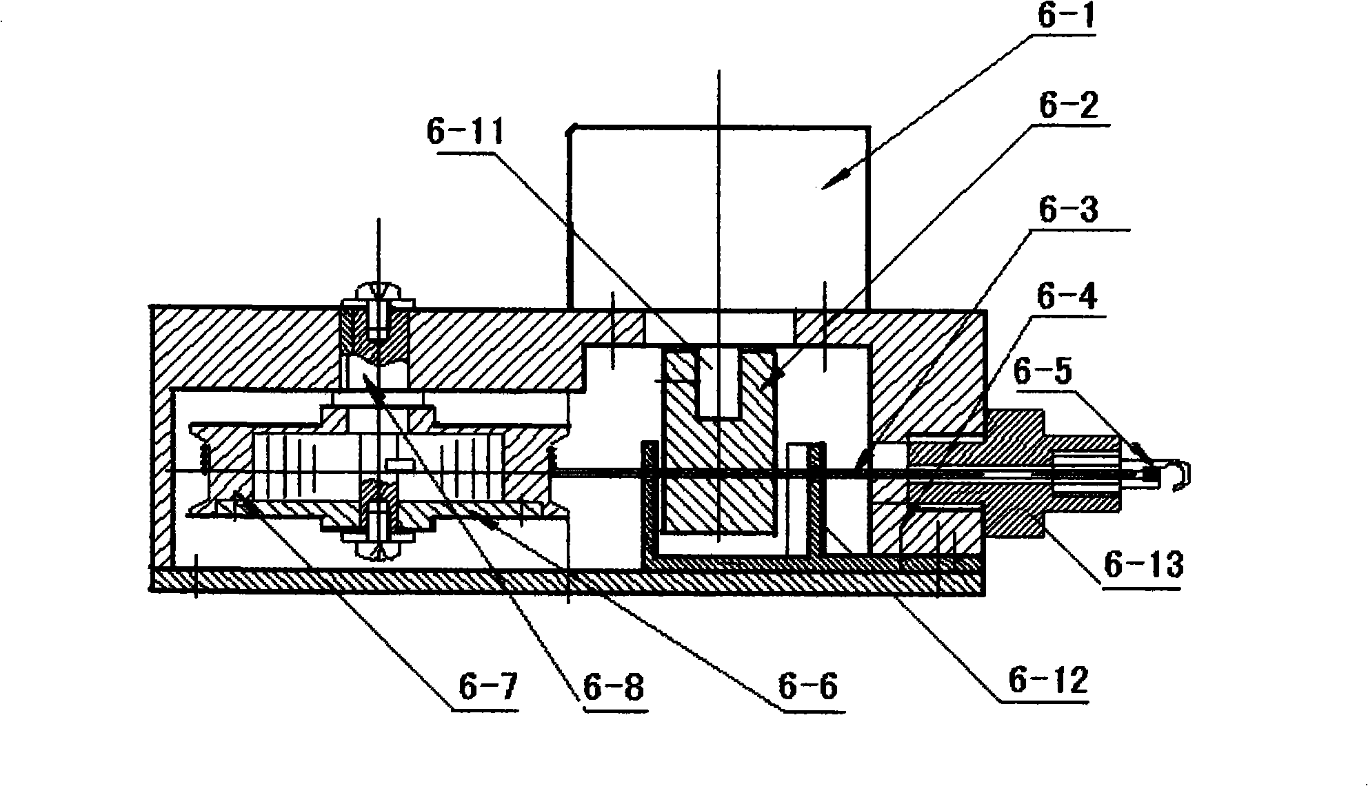 Large deformation extensometer