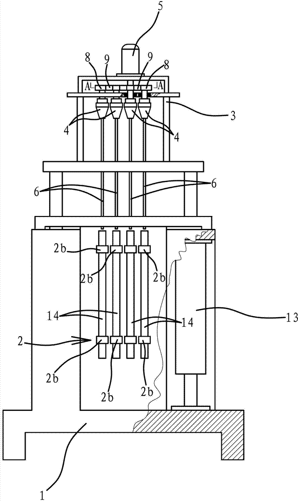 Rocker shaft bore-deburring machine