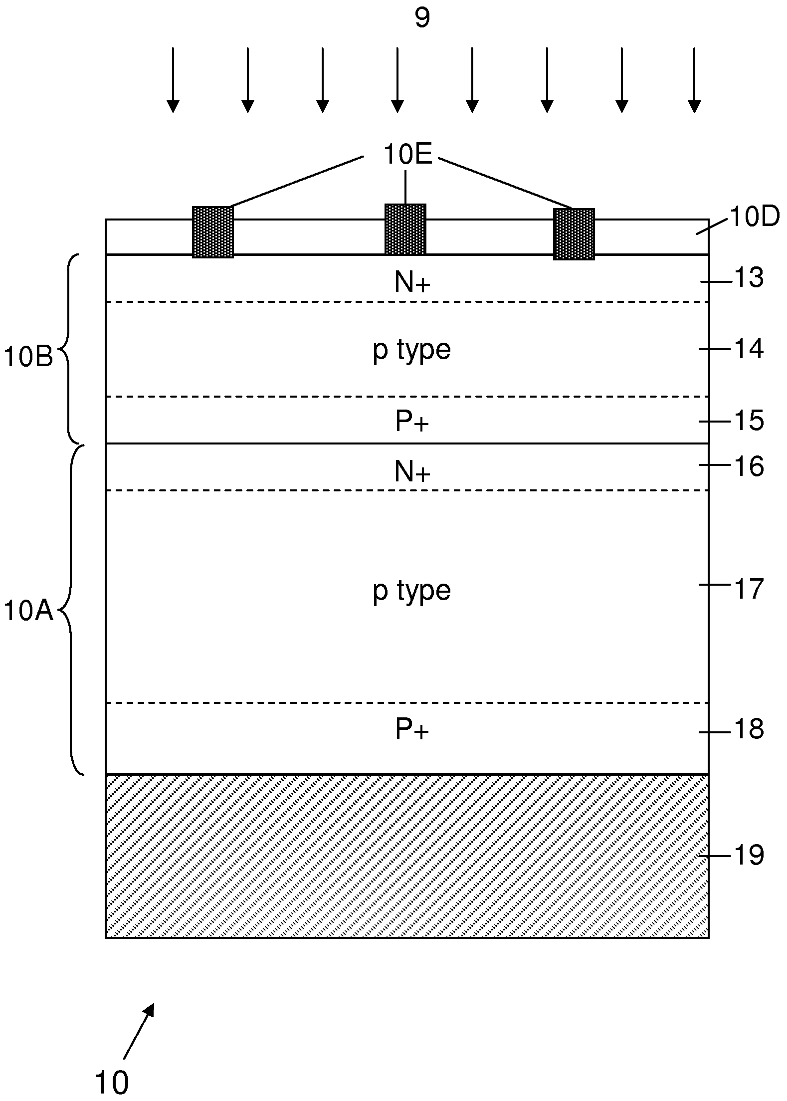 Tandem nanofilm solar cells joined by wafer bonding